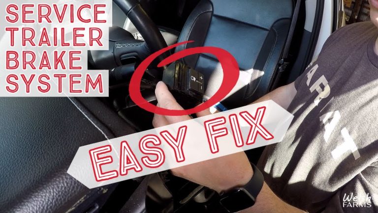 How to Reset Service Trailer Brake System
