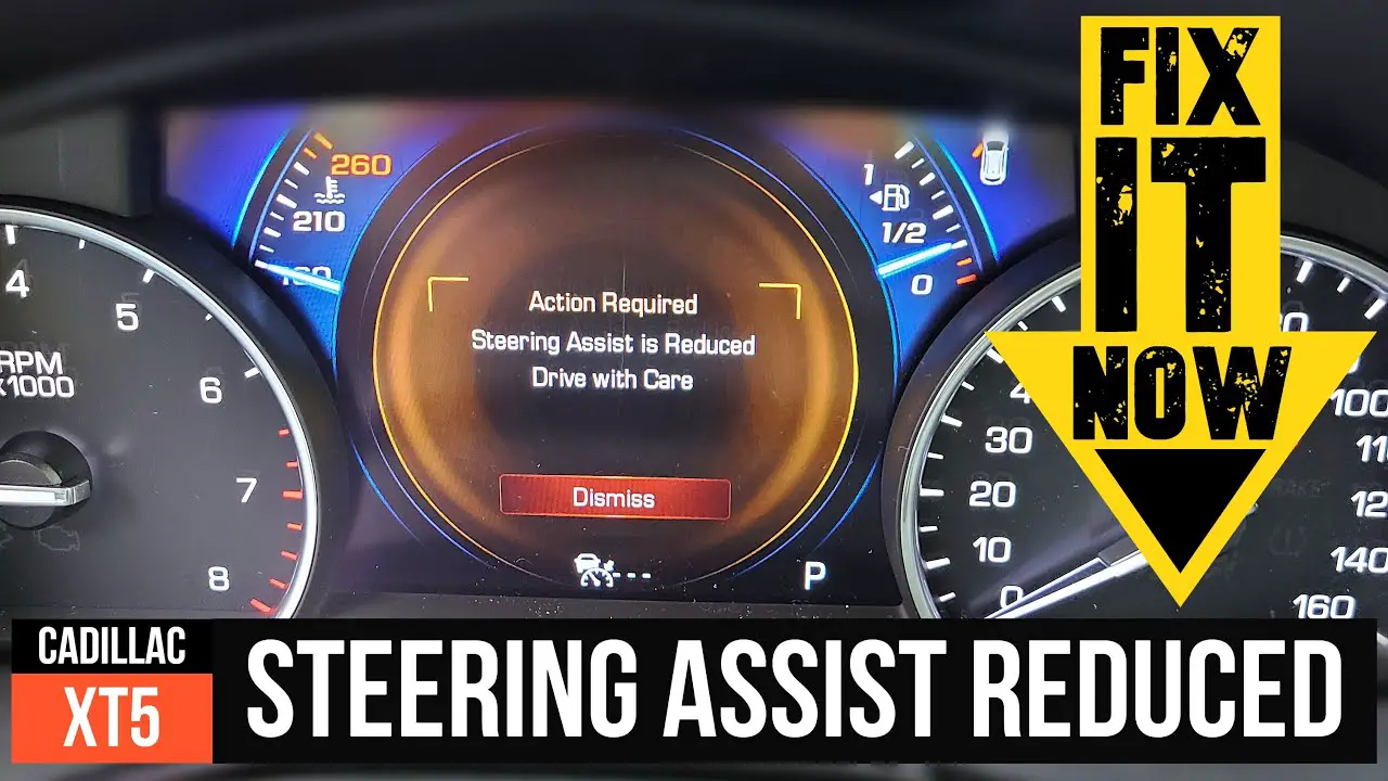 How to Fix Steering Assist is Reduced Drive With Care