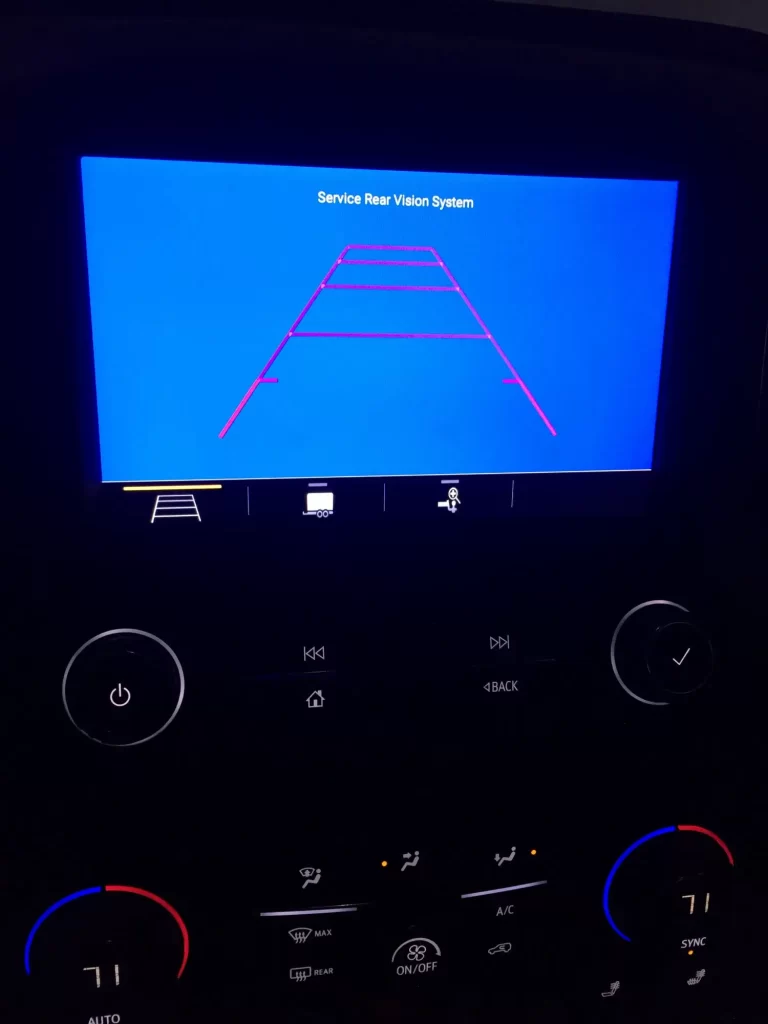 2019 Gmc Terrain Backup Camera Blue Screen