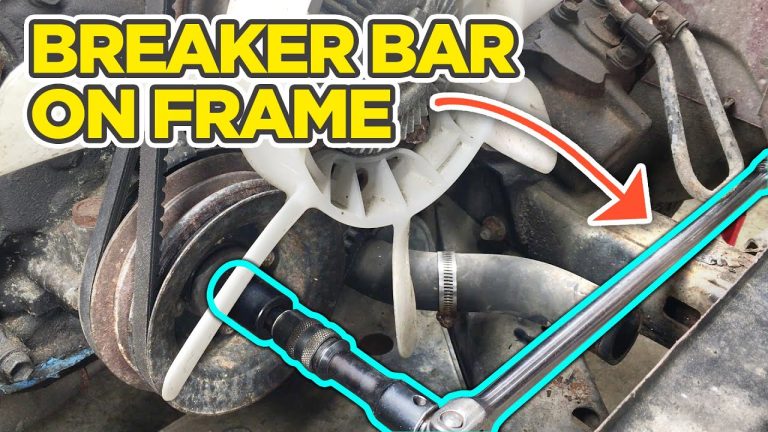 How to Remove Harmonic Balancer Bolt Without Impact