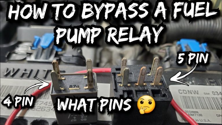 Gm Fuel Pump Relay Bypass