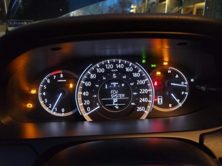 Honda Odyssey Fcw Ldw Check Engine Light