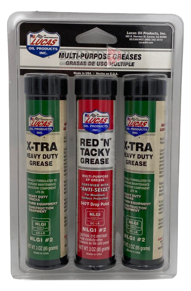 Lucas Red N Tacky Vs Xtra Heavy Duty