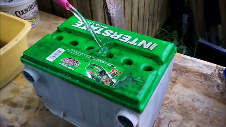 Rejuvenate Car Battery With Vinegar