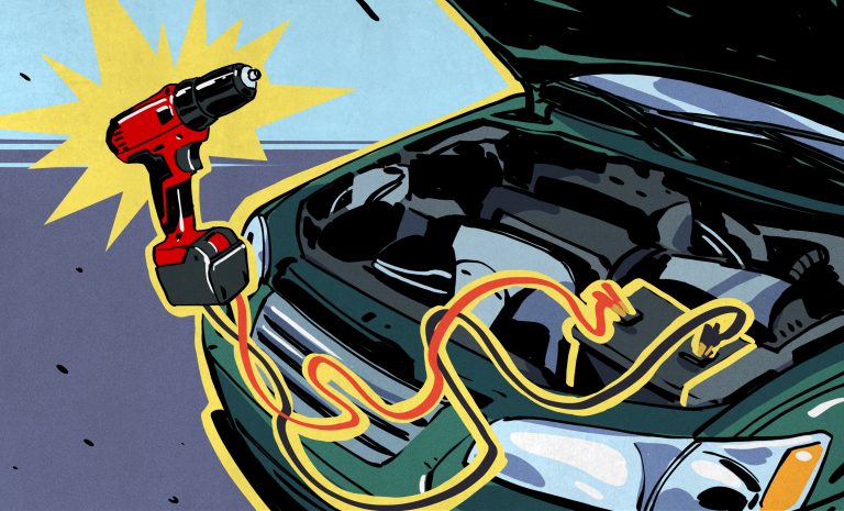 Charge Drill Battery With Car Charger
