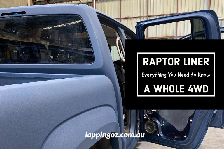 How Much Raptor Liner to Paint a Car
