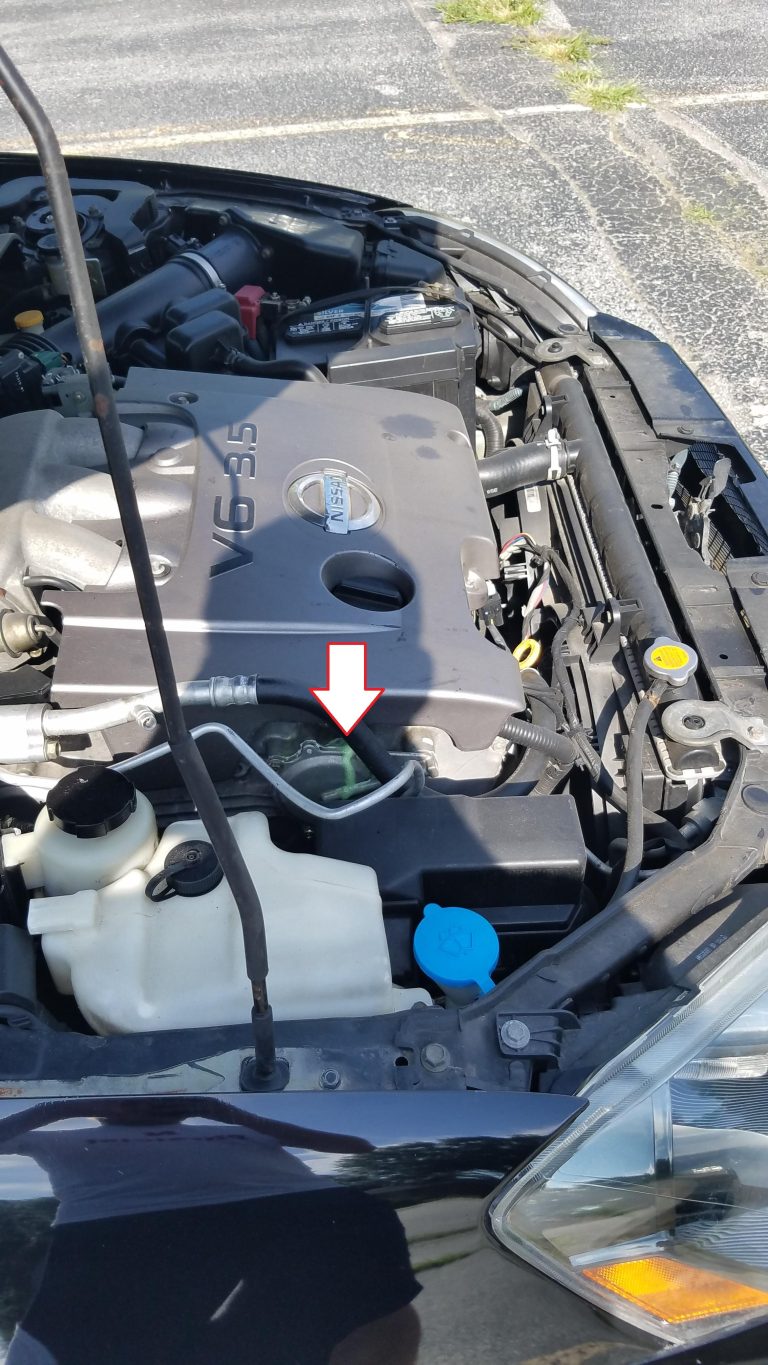 Green Fluid Leaking from Car Air Conditioner