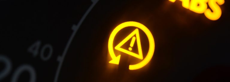 Mercedes Triangle Warning Light With Car