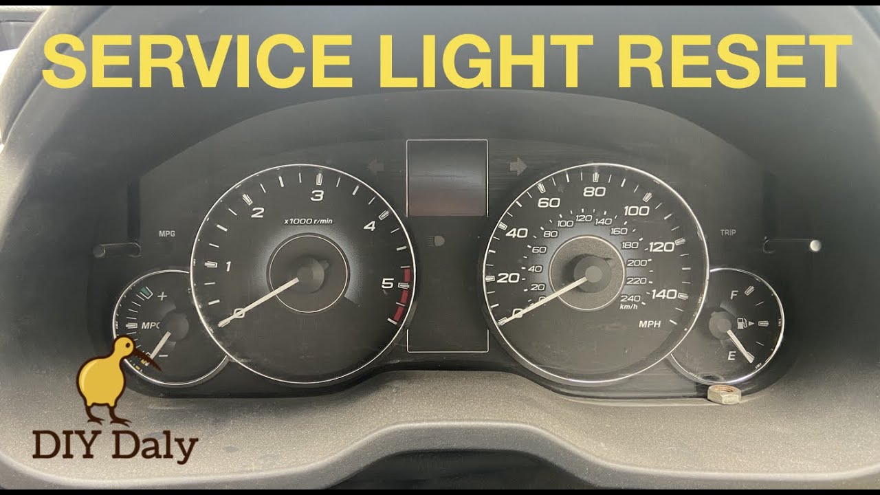 2011 Subaru Outback Oil Light Reset