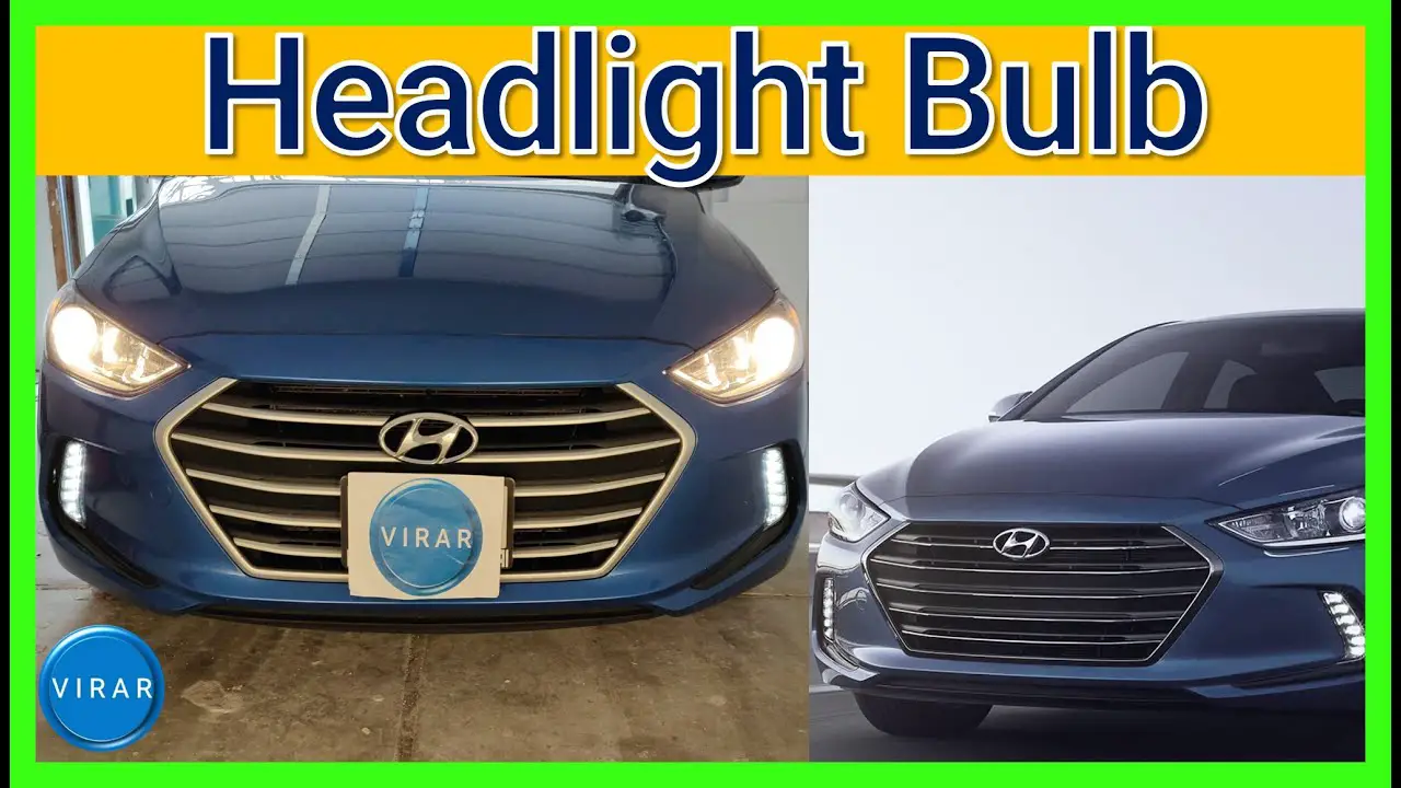 2017 Hyundai Elantra Headlight Warning Light Reset