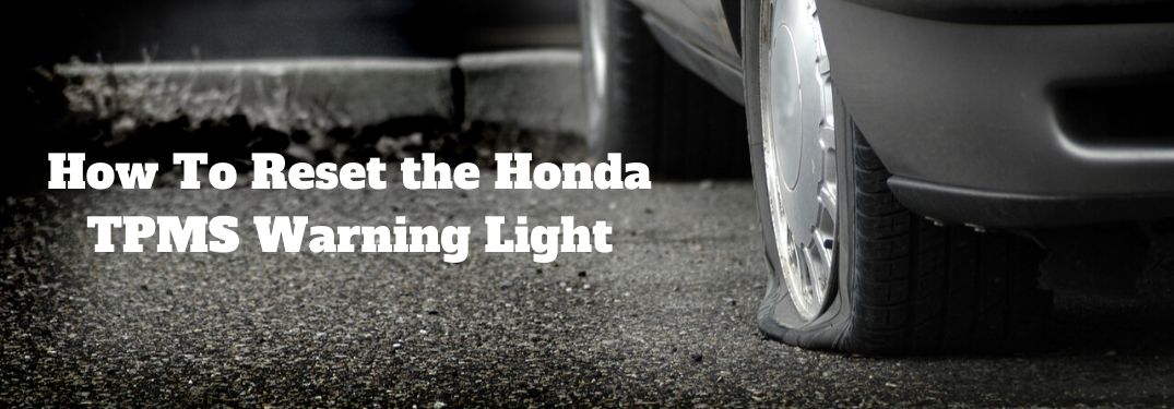 Honda Crv Wrench Light Reset