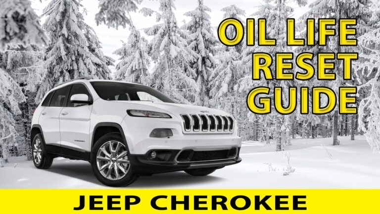 How to Reset Oil Light on 2015 Jeep Grand Cherokee