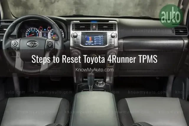 Understanding the 2018 Toyota 4Runner TPMS System