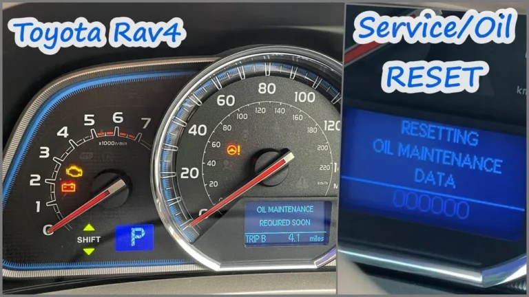 2020 Toyota RAV4 Oil Light Reset: Maintenance Tips & Guide