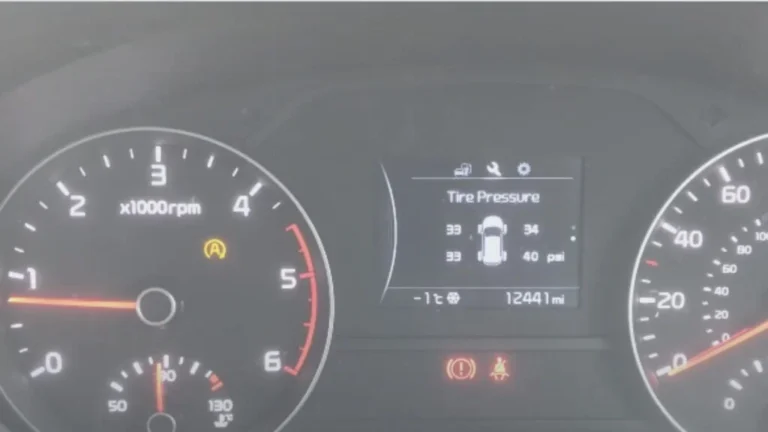 2024 Kia Sportage TPMS Reset Button Location & Tips