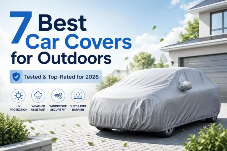 Best car covers for outdoors protecting a vehicle from sun, rain, wind, dust, and debris