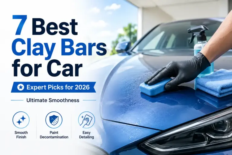 Best clay bar for car detailing being used on paint to remove contaminants and create a smooth finish