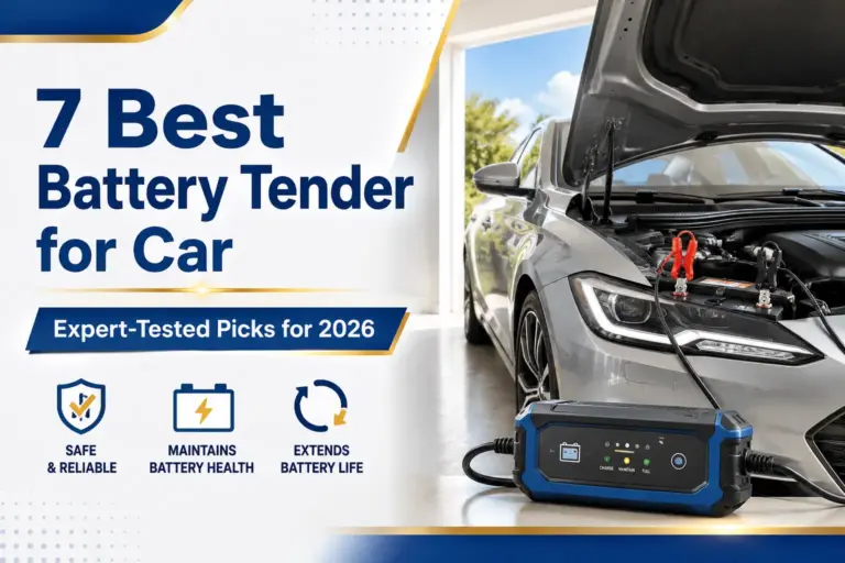 Best battery tender for car connected to a vehicle battery for safe charging and battery maintenance in 2026