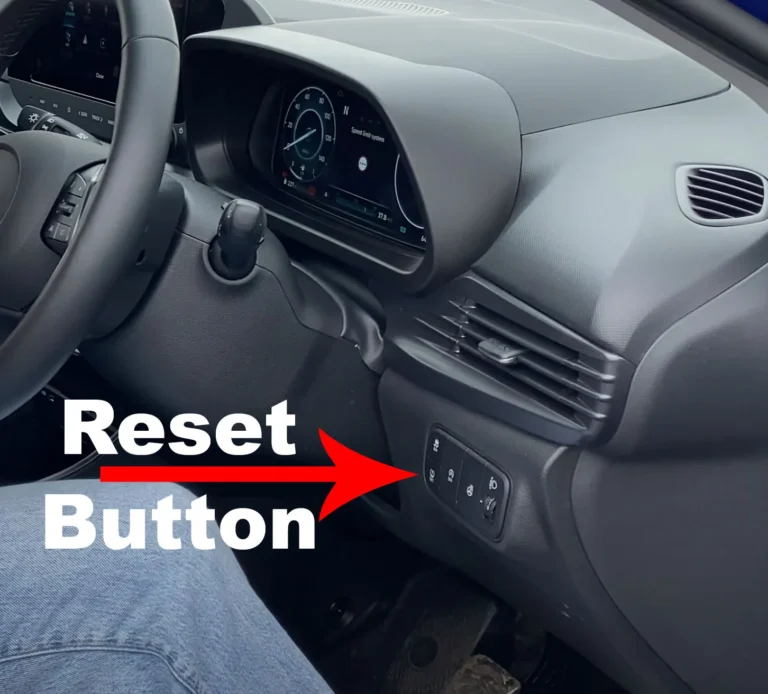 Hyundai Kona Tpms Reset Button Location