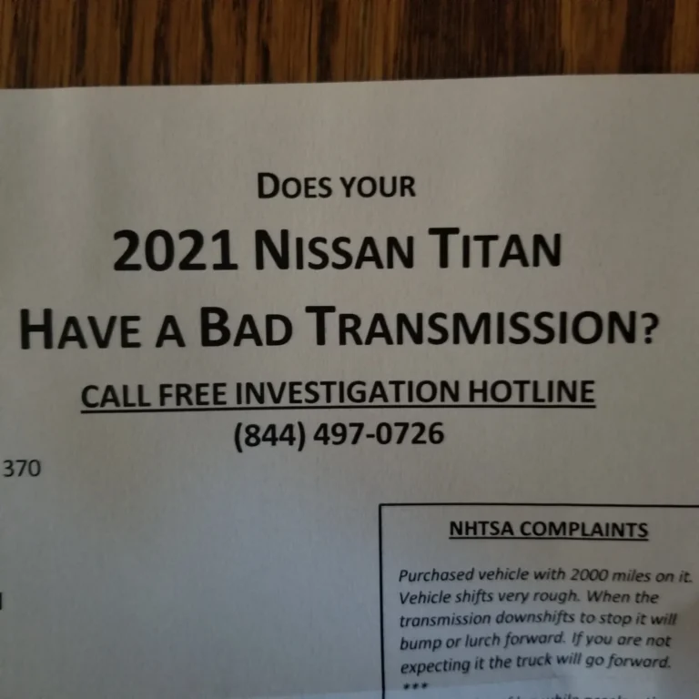Nissan Titan Transmission Reset: Fixing Shifting Issues
