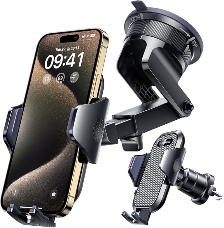 7 Best Car Phone Mounts for Thick Cases: Perfect Fit & Unshakable Hold