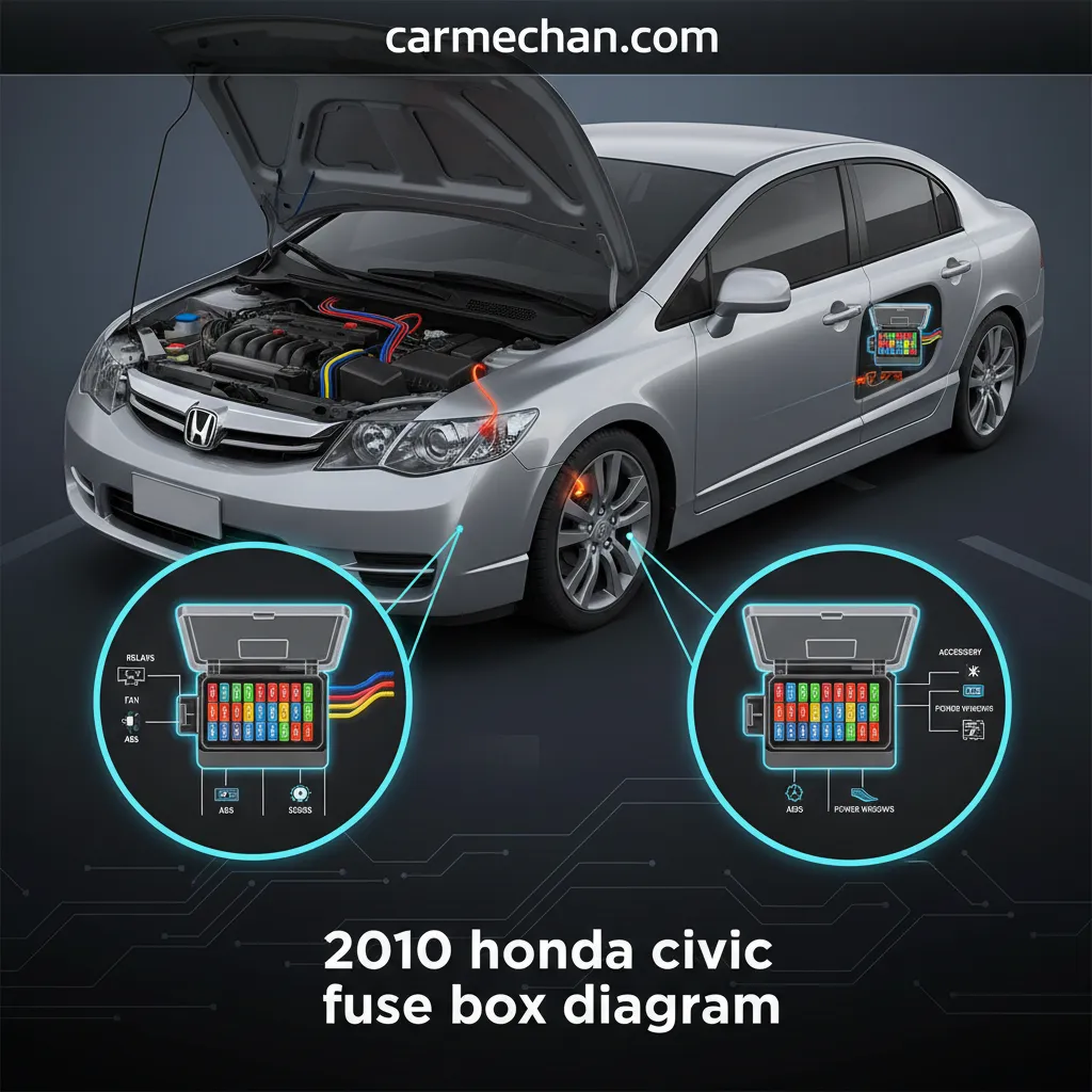 2010 honda civic fuse box diagram