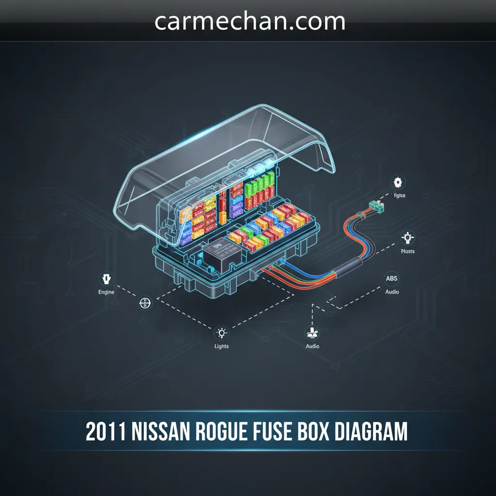 2011 nissan rogue fuse box diagram