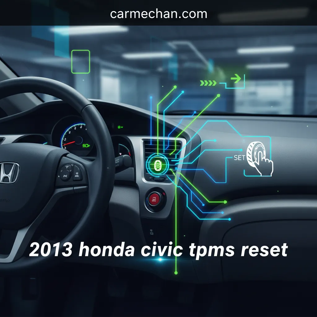 2013 honda civic tpms reset