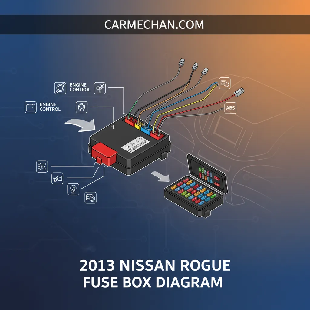 2013 nissan rogue fuse box diagram