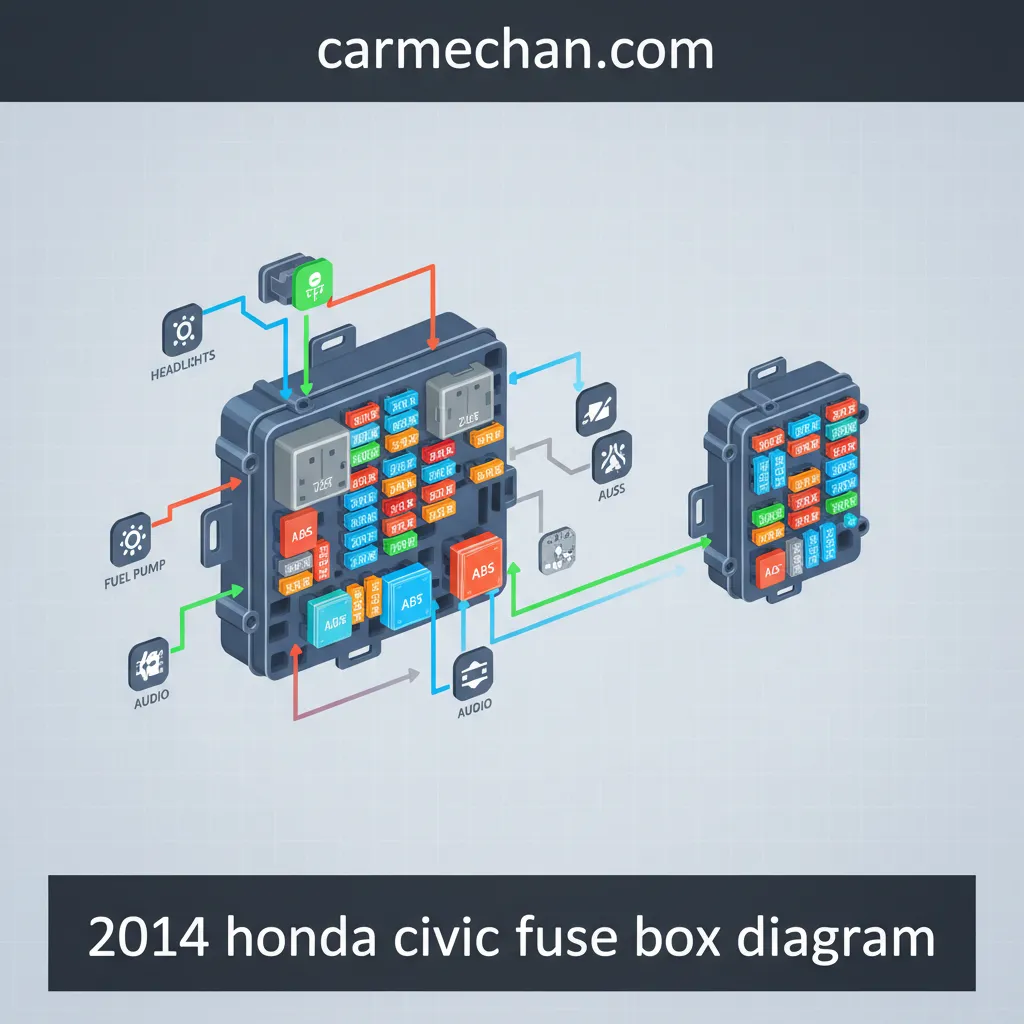 2014 honda civic fuse box diagram