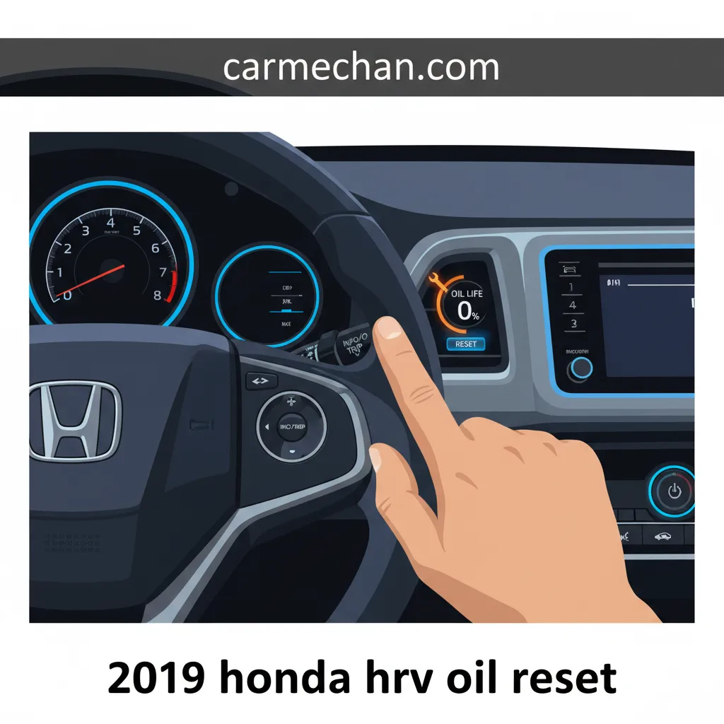 2019 honda hrv oil reset