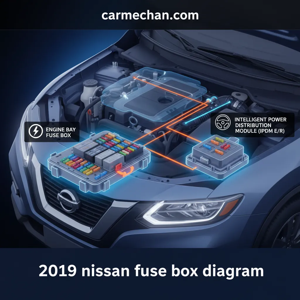 2019 nissan rogue fuse box diagram