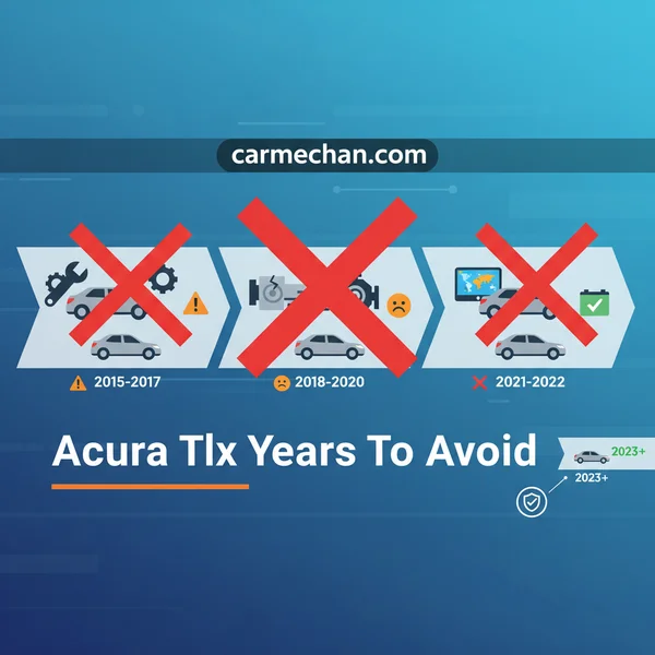 Acura TLX Years to Avoid: Critical Issues & Smart Buyer Guide