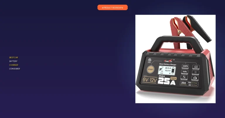 7 Best Car Battery Charger Consumer Reports That Are Quality Picks
