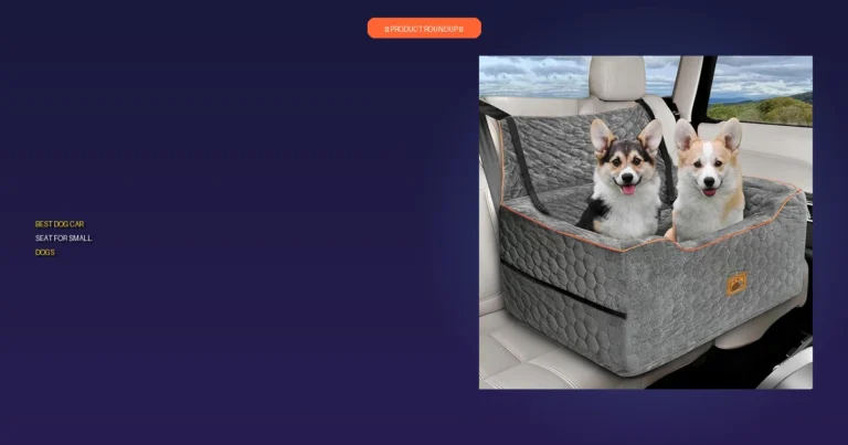 7 Best Dog Car Seat For Small Dogs: Expert Picks for Safety & Comfort