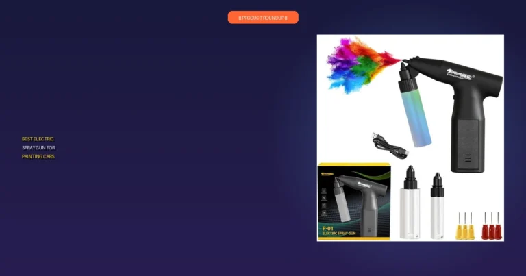 7 Best Electric Spray Guns for Painting Cars: Expert-Reviewed