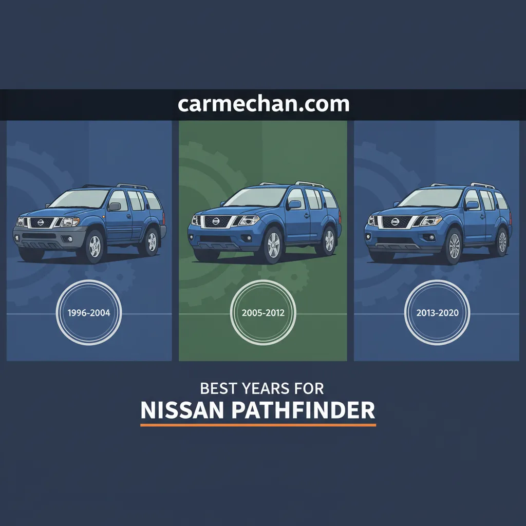 best years for nissan pathfinder