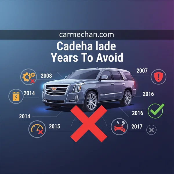 Cadillac Escalade Years to Avoid: Spotting Problem Models