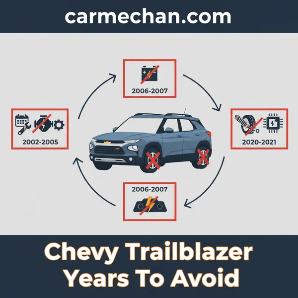 Chevy Trailblazer Years to AVOID: Reliability & Costly Problems