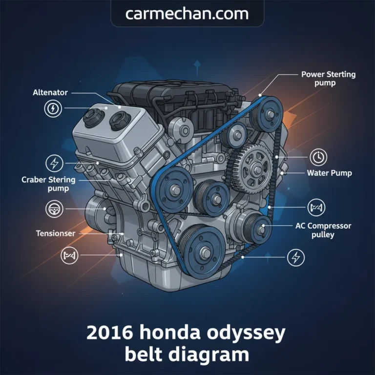 2016 Honda Odyssey Belt Diagram: Complete Guide