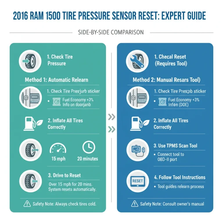 Ram 1500 Tire Pressure Sensor Reset: Expert Guide