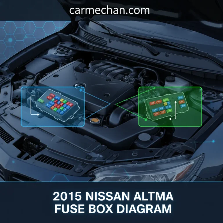 2015 Nissan Altima Fuse Box Diagram: Locations And Circuit Details