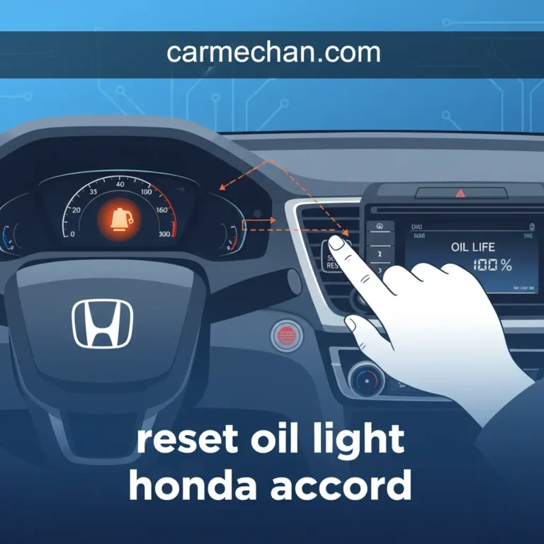 Reset Oil Light Honda Accord: A Comprehensive Maintenance Guide