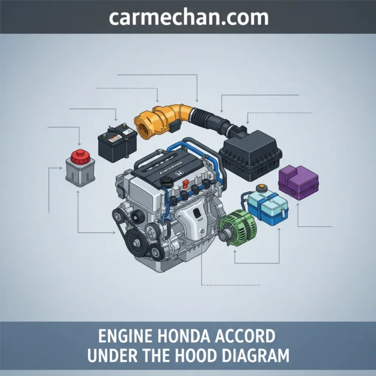 Engine Honda Accord Under The Hood Diagram: Key Components Explained