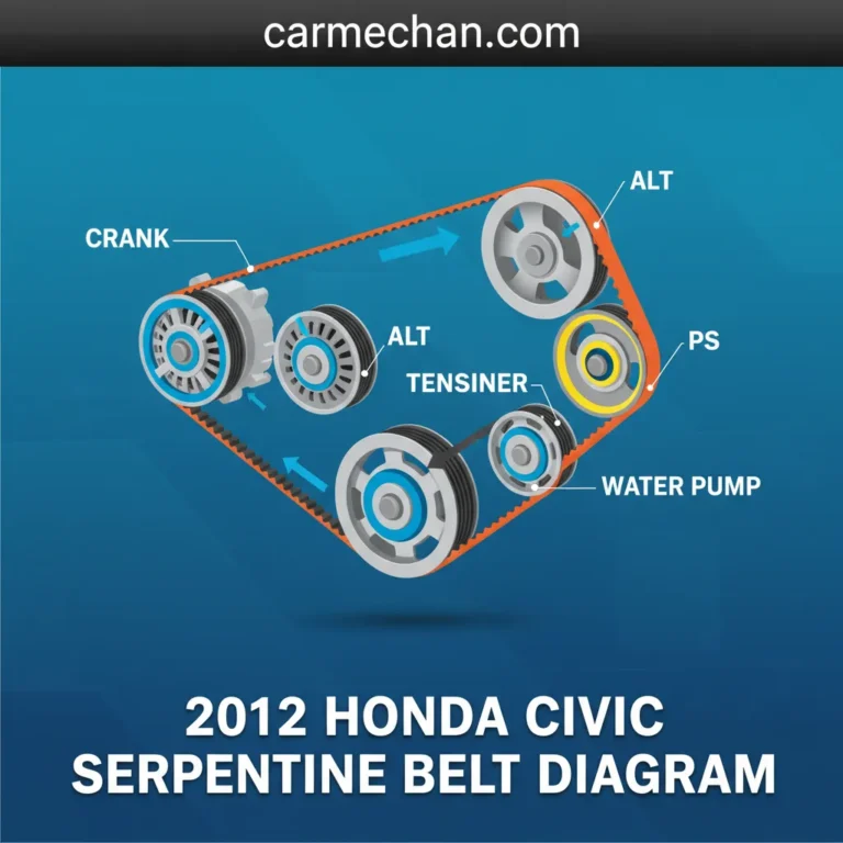 2012 Honda Civic Serpentine Belt Diagram And Replacement Guide