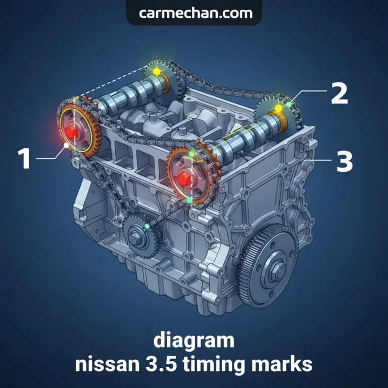 Nissan 3.5 Timing Marks Diagram: Vq35 Engine Alignment Procedures