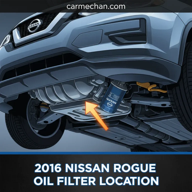 2016 Nissan Rogue Oil Filter Location: A Detailed Guide For Maintenance
