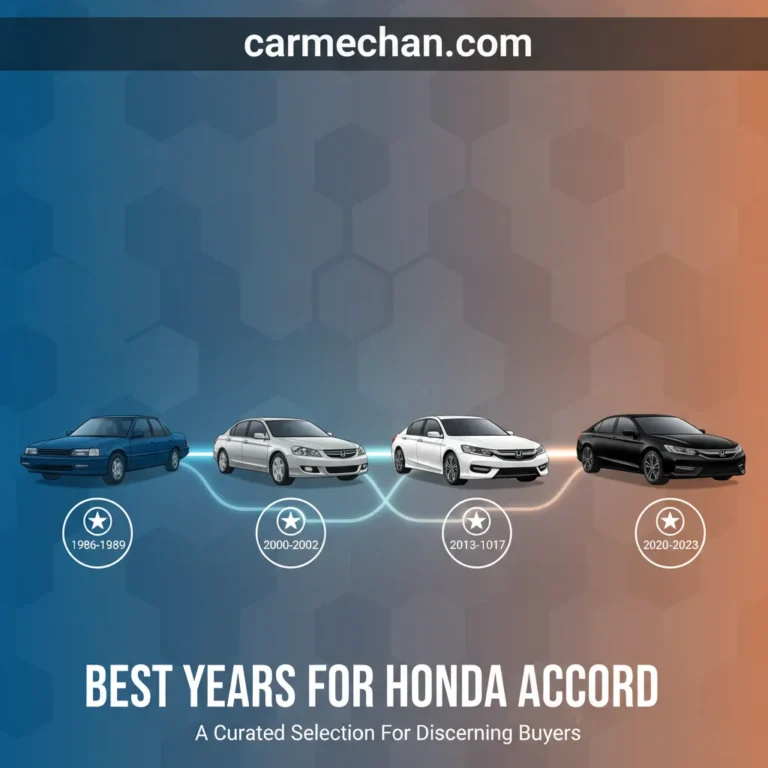 Best Years For Honda Accord: A Curated Selection For Discerning Buyers
