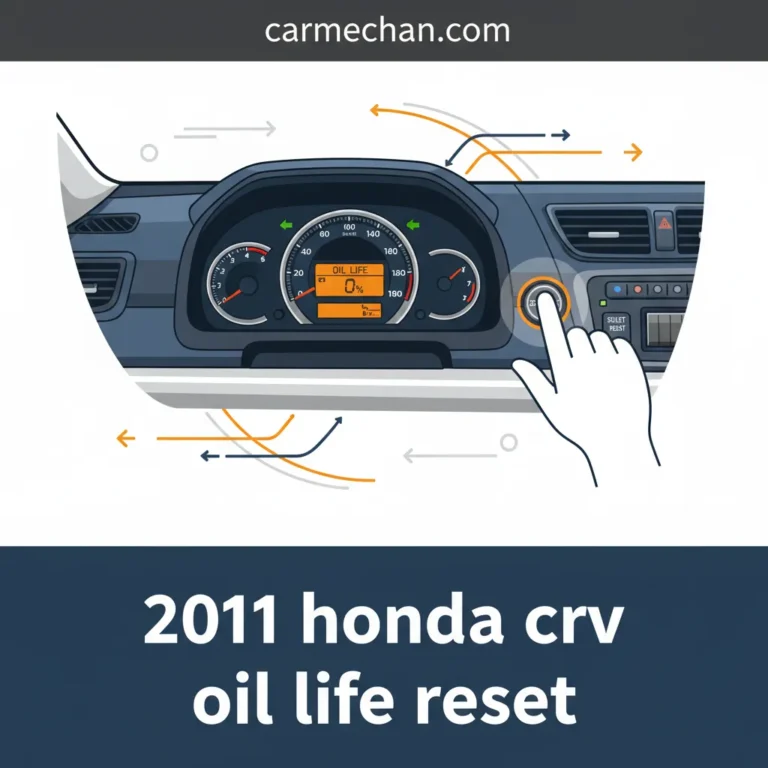 2011 Honda Crv Oil Life Reset Procedure: A Step-By-Step Guide