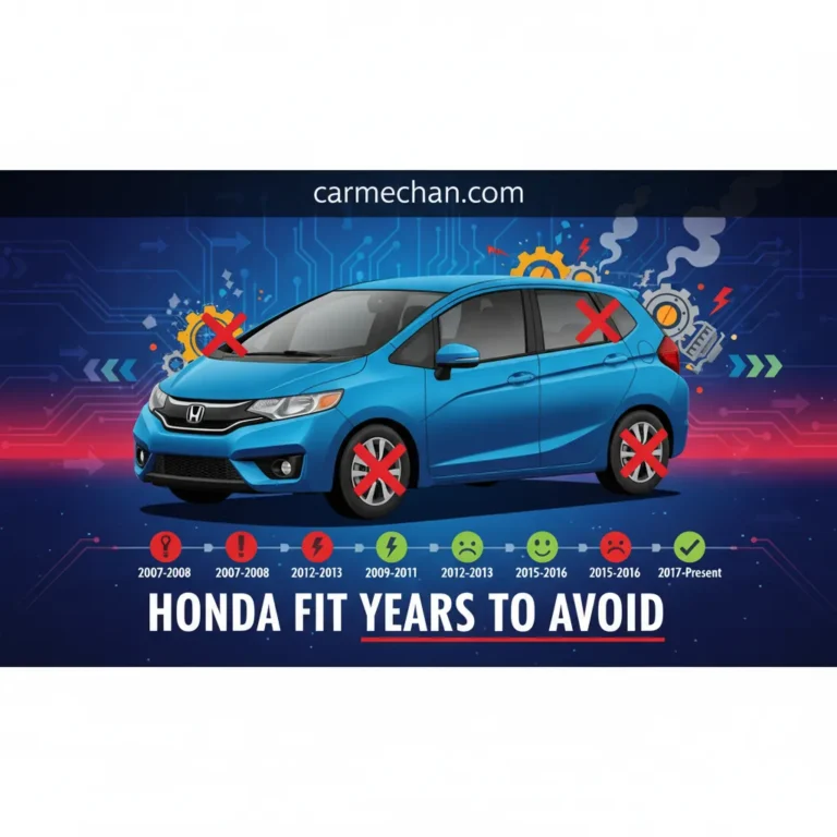 Honda Fit Years To Avoid: Identifying Reliability Issues And Consumer Insights